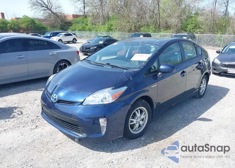 2013 Toyota Prius Two from USA, damaged, VIN JTDKN3DU6D0343622
